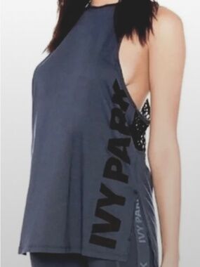 IVY PARK Mesh Back Tank Top